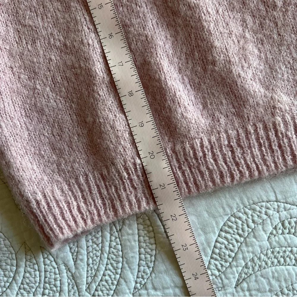 All Saints - Aris Wool and Alpaca-blend Jumper (Sweater) - Baby Pink
